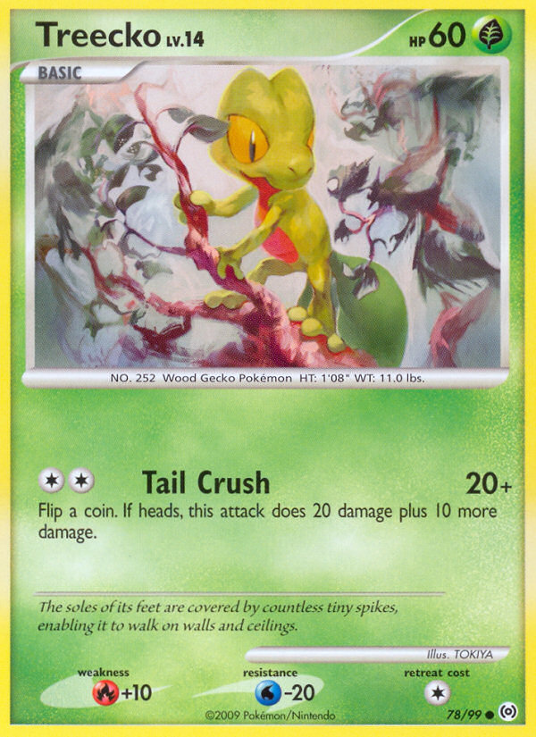 Treecko (78/99) [Platinum: Arceus] | Exor Games Bridgewater