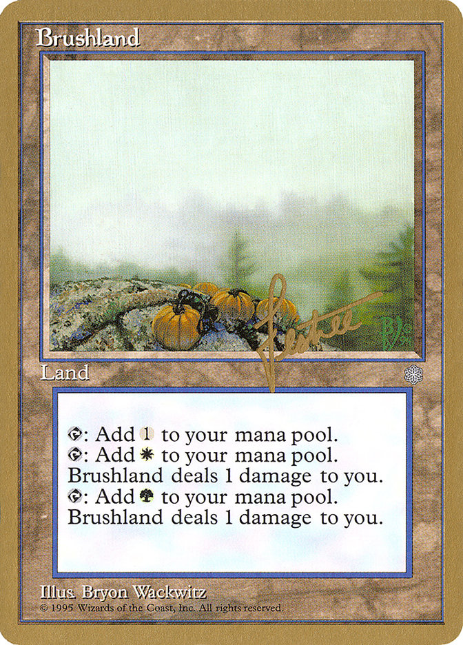 Brushland (Bertrand Lestree) [Pro Tour Collector Set] | Exor Games Bridgewater