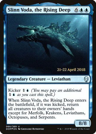 Slinn Voda, the Rising Deep [Dominaria Promos] | Exor Games Bridgewater