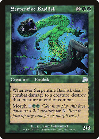 Serpentine Basilisk [Onslaught] | Exor Games Bridgewater