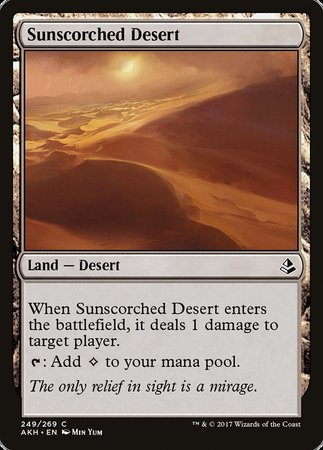 Sunscorched Desert [Amonkhet] | Exor Games Bridgewater