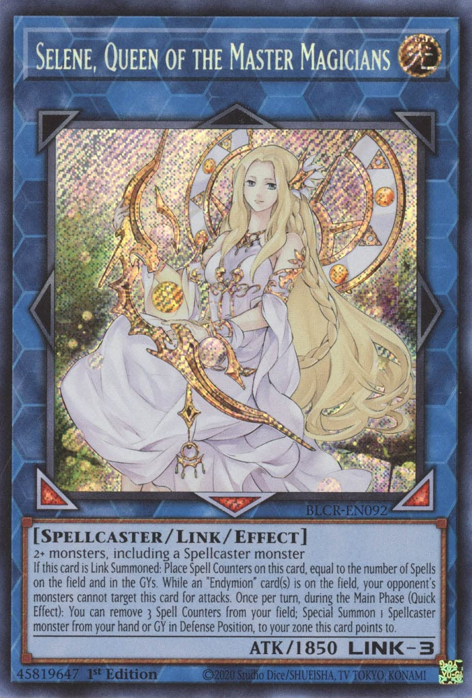 Selene, Queen of the Master Magicians [BLCR-EN092] Secret Rare | Exor Games Bridgewater