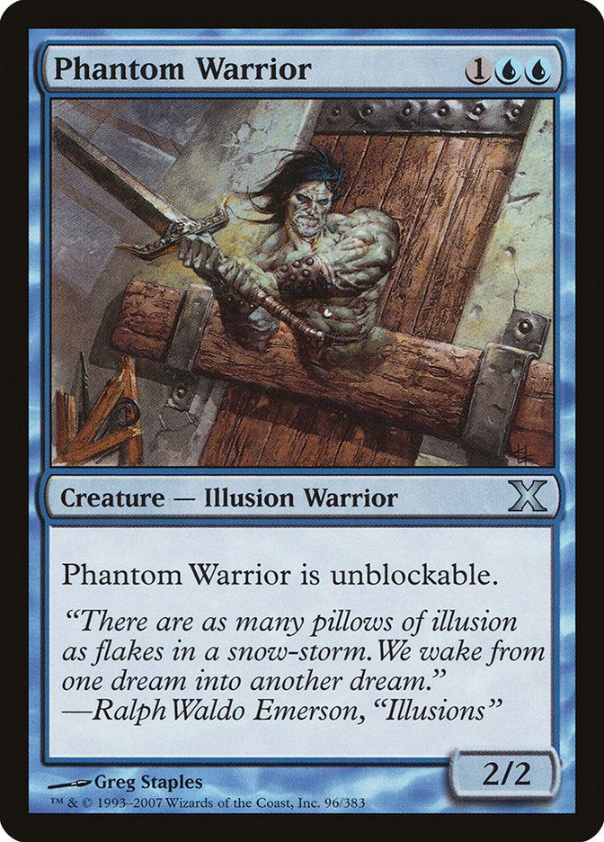 Phantom Warrior [Tenth Edition] | Exor Games Bridgewater