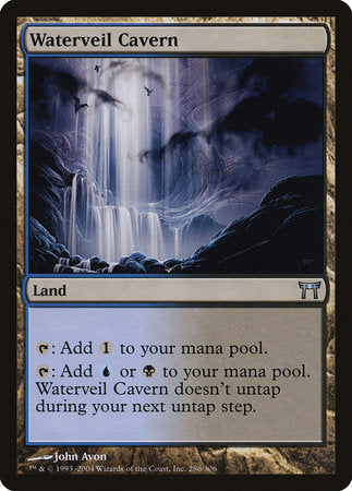 Waterveil Cavern [Champions of Kamigawa] | Exor Games Bridgewater