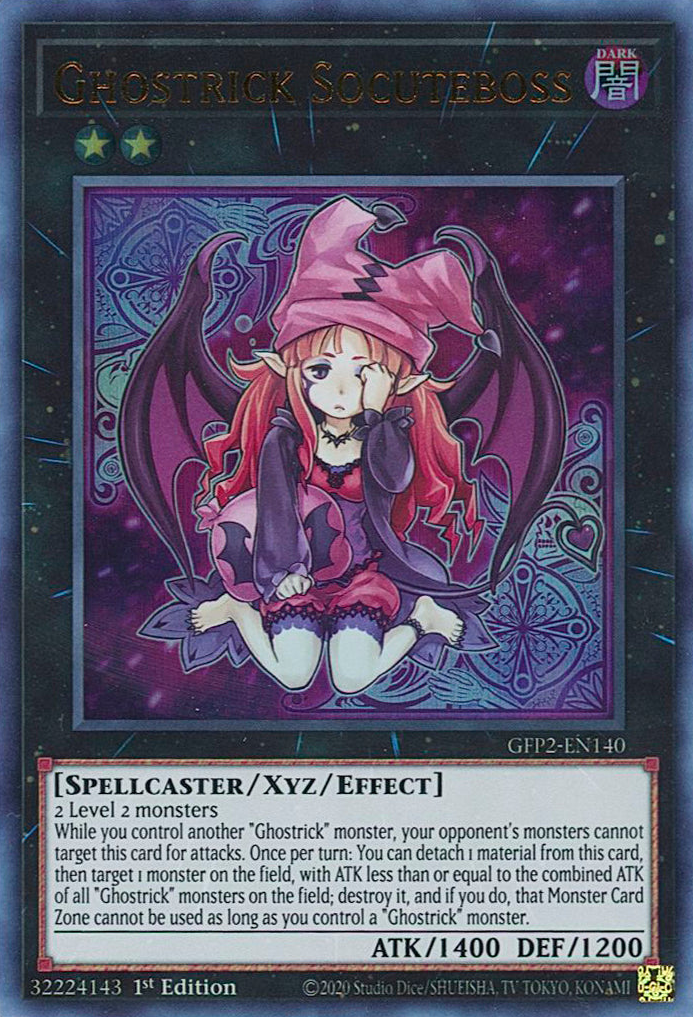 Ghostrick Socuteboss [GFP2-EN140] Ultra Rare | Exor Games Bridgewater