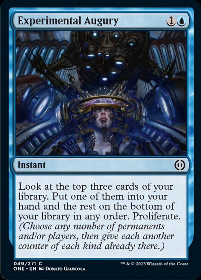 Experimental Augury [Phyrexia: All Will Be One] | Exor Games Bridgewater