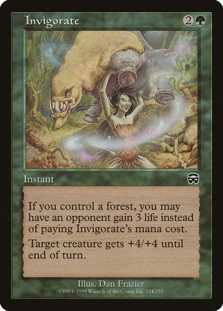 Invigorate [Mercadian Masques] | Exor Games Bridgewater