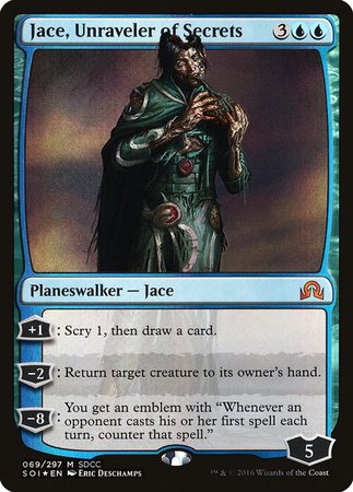 Jace, Unraveler of Secrets SDCC 2016 EXCLUSIVE [San Diego Comic-Con 2016] | Exor Games Bridgewater