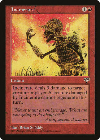 Incinerate [Mirage] | Exor Games Bridgewater