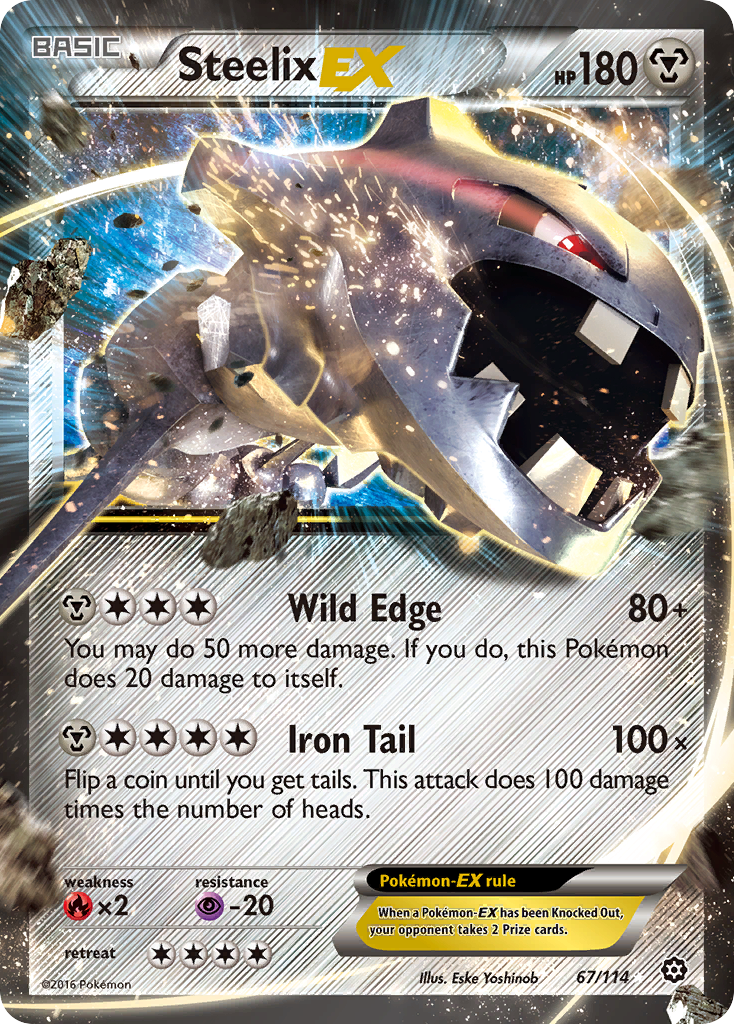 Steelix EX (67/114) [XY: Steam Siege] | Exor Games Bridgewater