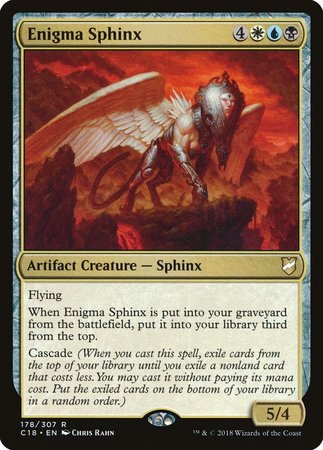 Enigma Sphinx [Commander 2018] | Exor Games Bridgewater