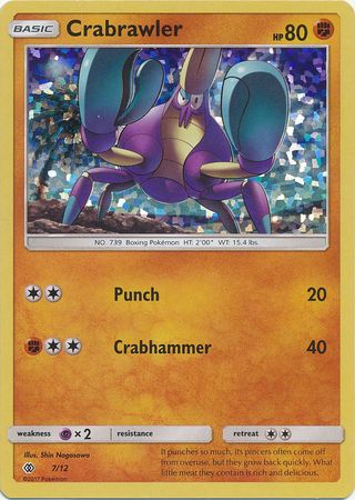 Crabrawler (7/12) [McDonald's Promos: 2017 Collection] | Exor Games Bridgewater