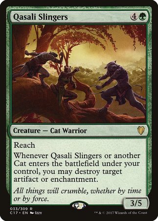 Qasali Slingers [Commander 2017] | Exor Games Bridgewater