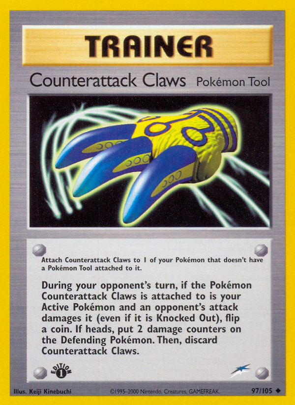 Counterattack Claws (97/105) [Neo Destiny 1st Edition] | Exor Games Bridgewater