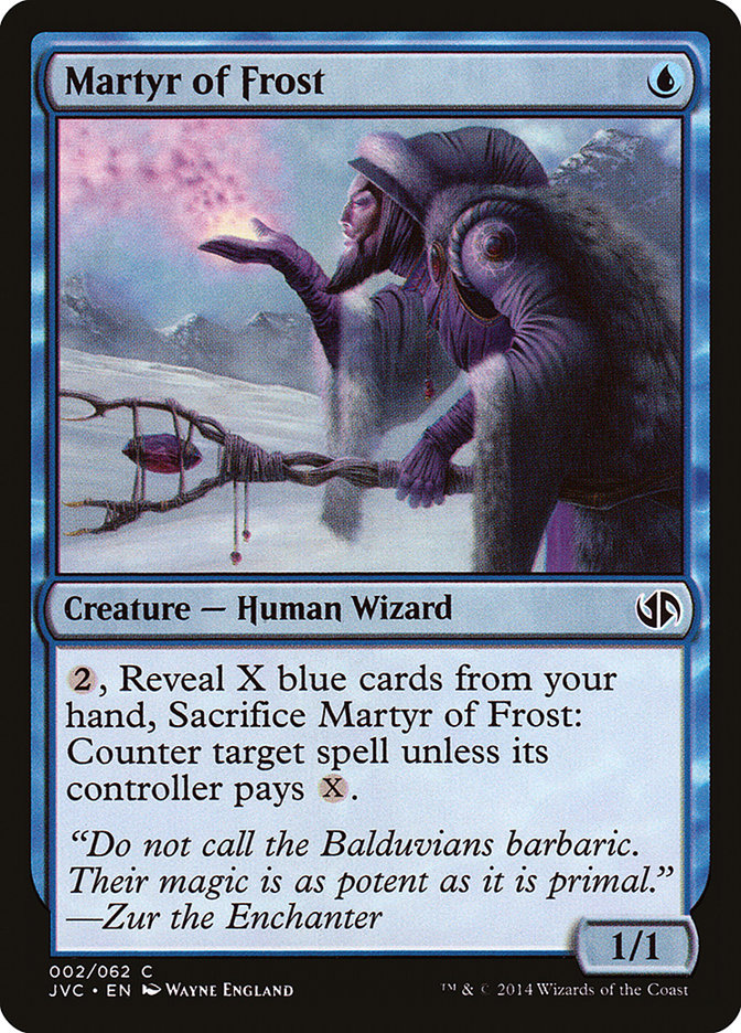 Martyr of Frost [Duel Decks Anthology] | Exor Games Bridgewater