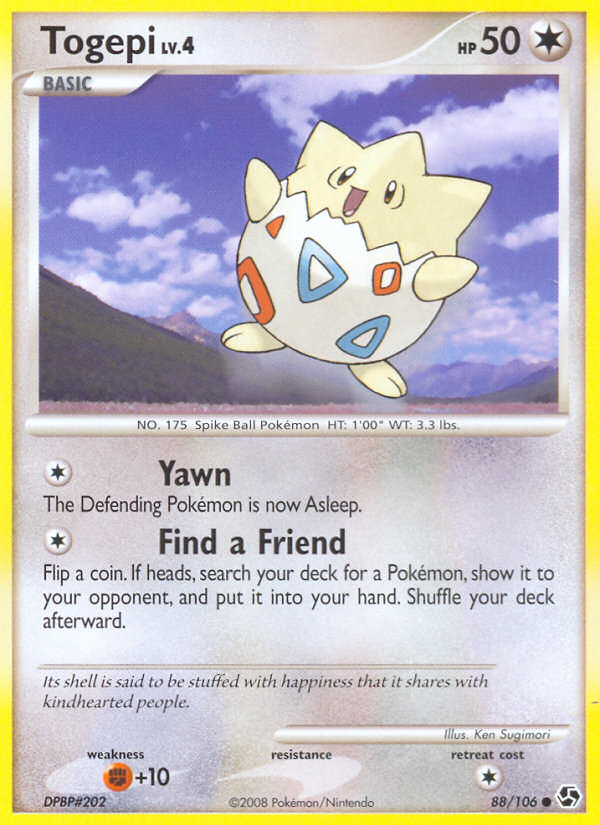 Togepi (88/106) [Diamond & Pearl: Great Encounters] | Exor Games Bridgewater