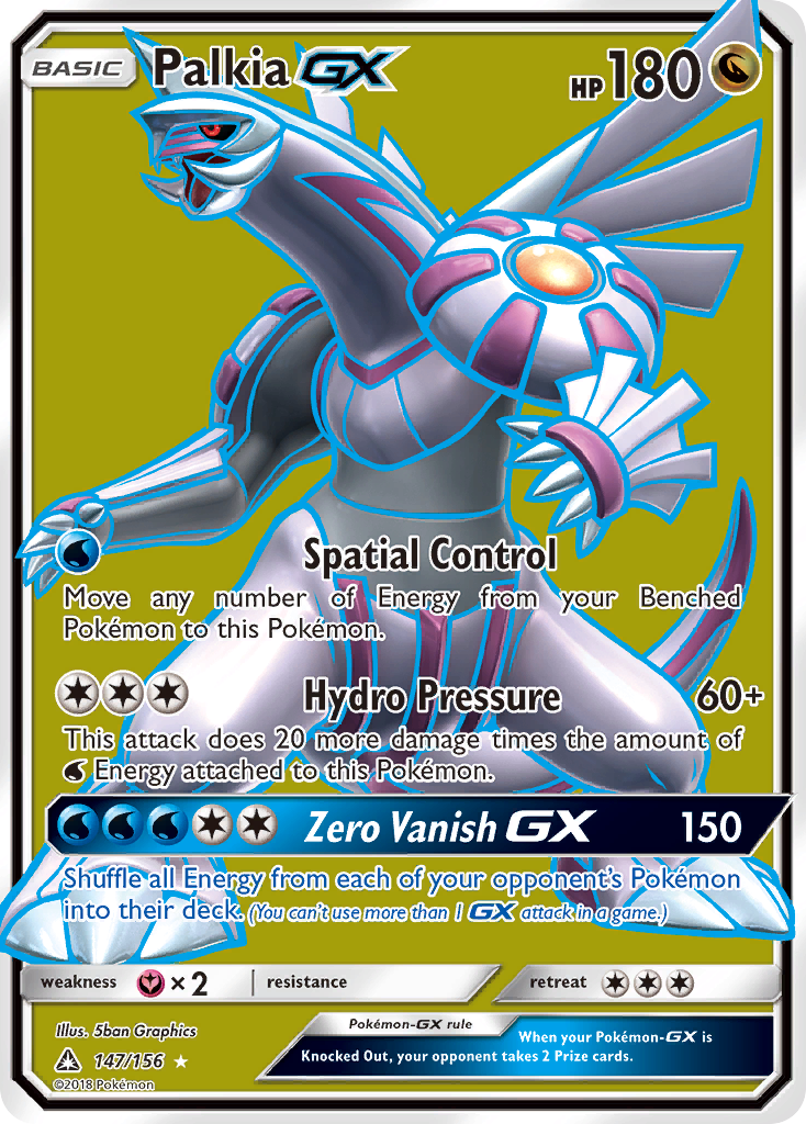 Palkia GX (147/156) [Sun & Moon: Ultra Prism] | Exor Games Bridgewater