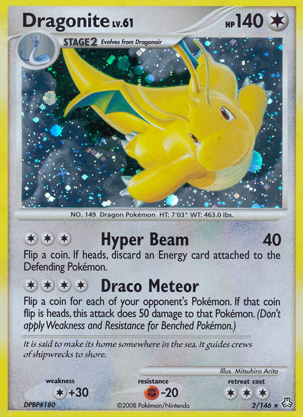 Dragonite (2/146) [Diamond & Pearl: Legends Awakened] | Exor Games Bridgewater