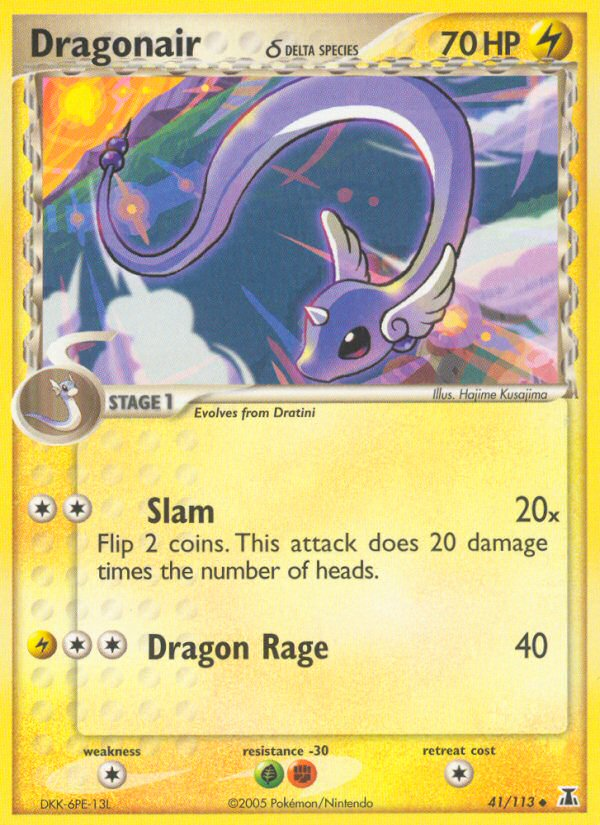 Dragonair (41/113) (Delta Species) [EX: Delta Species] | Exor Games Bridgewater