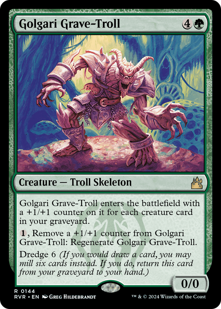 Golgari Grave-Troll [Ravnica Remastered] | Exor Games Bridgewater