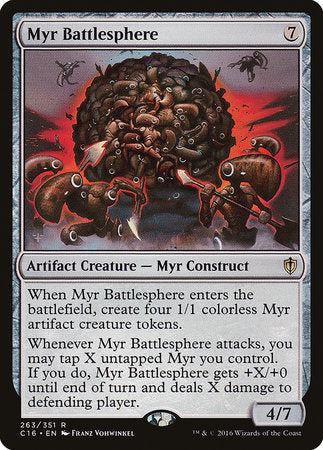 Myr Battlesphere [Commander 2016] | Exor Games Bridgewater