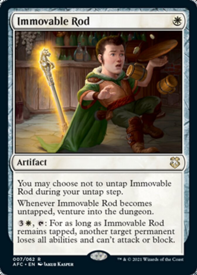 Immovable Rod [Dungeons & Dragons: Adventures in the Forgotten Realms Commander] | Exor Games Bridgewater