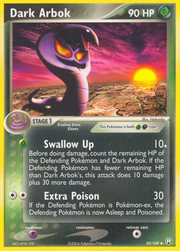 Dark Arbok (29/109) [EX: Team Rocket Returns] | Exor Games Bridgewater