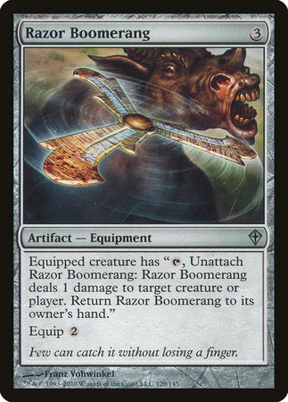 Razor Boomerang [Worldwake] | Exor Games Bridgewater