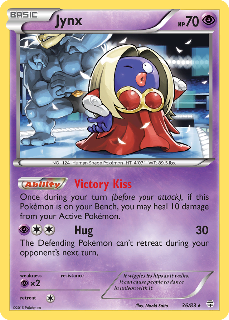 Jynx (36/83) [XY: Generations] | Exor Games Bridgewater