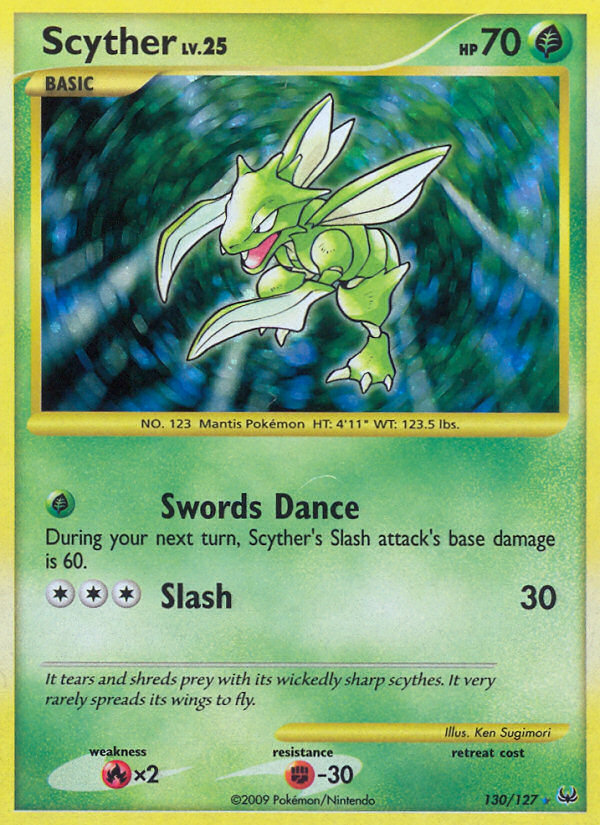 Scyther (130/127) [Platinum: Base Set] | Exor Games Bridgewater