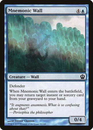 Mnemonic Wall [Theros] | Exor Games Bridgewater