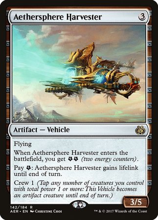 Aethersphere Harvester [Aether Revolt] | Exor Games Bridgewater