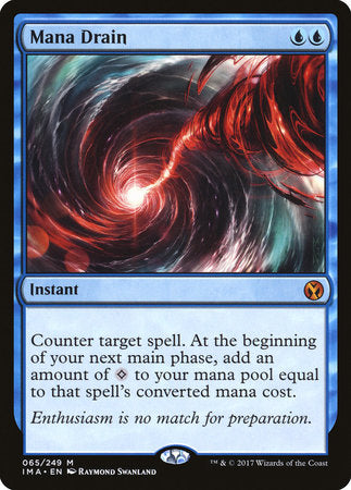 Mana Drain [Iconic Masters] | Exor Games Bridgewater