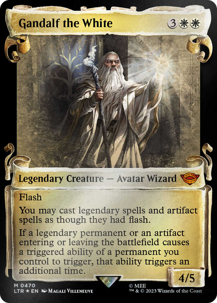 Gandalf the White [The Lord of the Rings: Tales of Middle-Earth Showcase Scrolls] | Exor Games Bridgewater