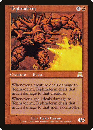 Tephraderm [Onslaught] | Exor Games Bridgewater