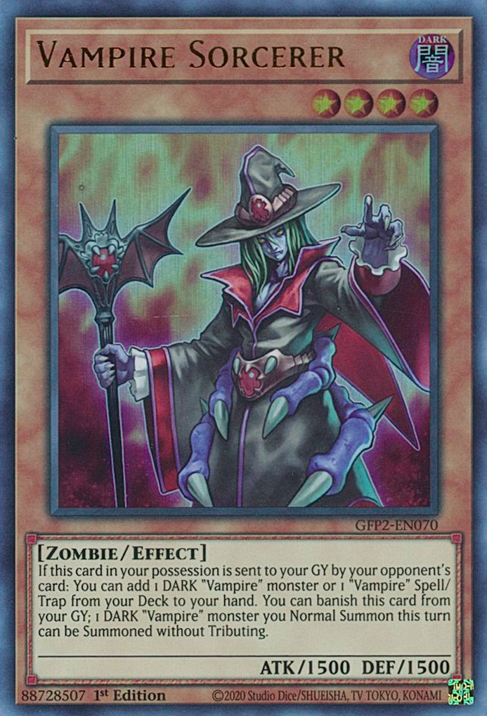 Vampire Sorcerer [GFP2-EN070] Ultra Rare | Exor Games Bridgewater