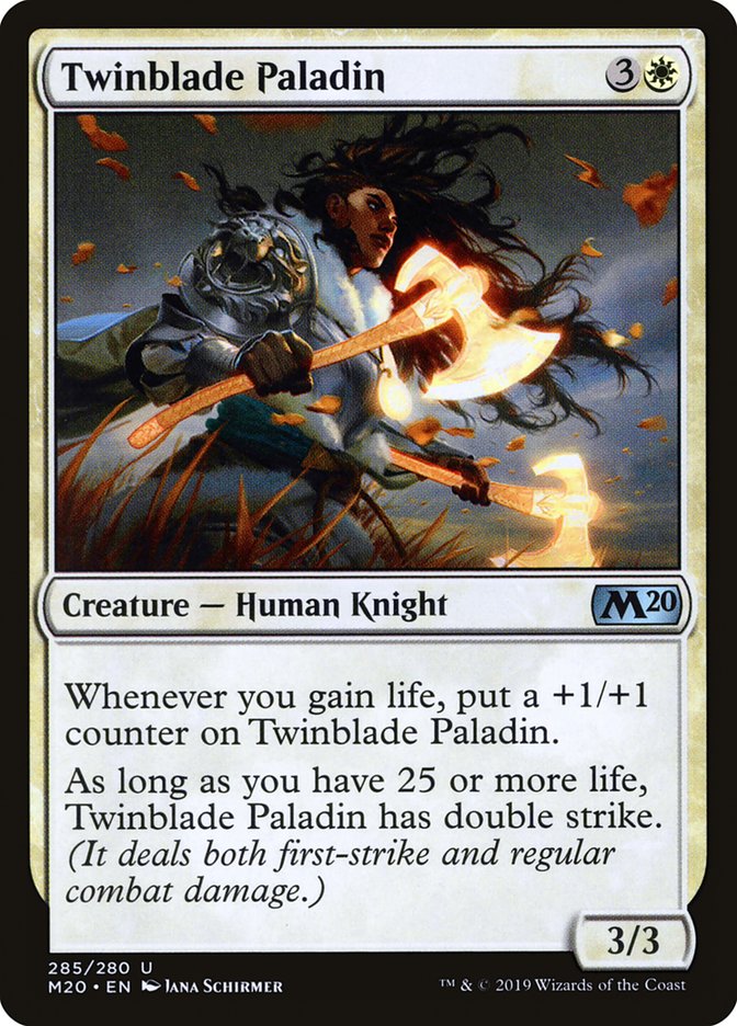 Twinblade Paladin [Core Set 2020] | Exor Games Bridgewater