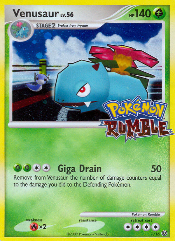 Venusaur (1/16) [Pokémon Rumble] | Exor Games Bridgewater