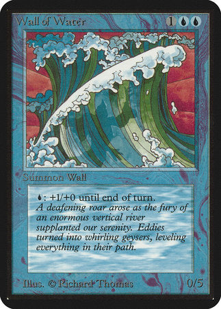 Wall of Water [Limited Edition Alpha] | Exor Games Bridgewater