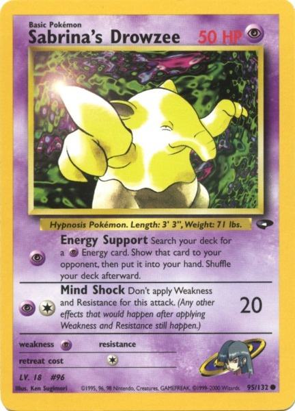 Sabrina's Drowzee (95/132) [Gym Challenge Unlimited] | Exor Games Bridgewater