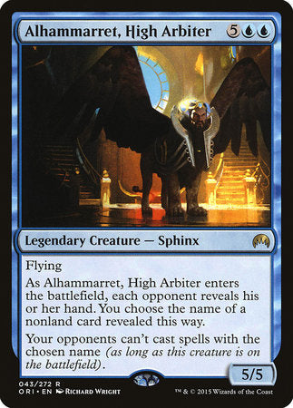 Alhammarret, High Arbiter [Magic Origins] | Exor Games Bridgewater