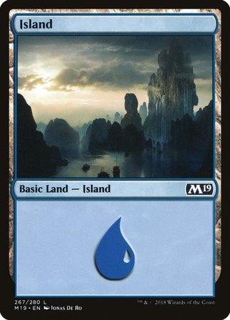 Island (267) [Core Set 2019] | Exor Games Bridgewater