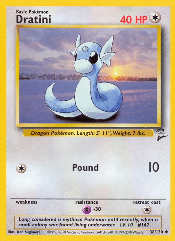 Dratini (38/130) [Base Set 2] | Exor Games Bridgewater