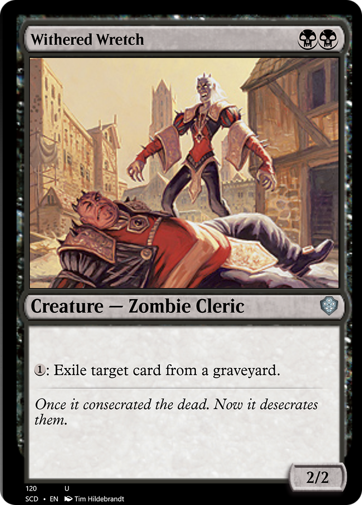 Withered Wretch [Starter Commander Decks] | Exor Games Bridgewater