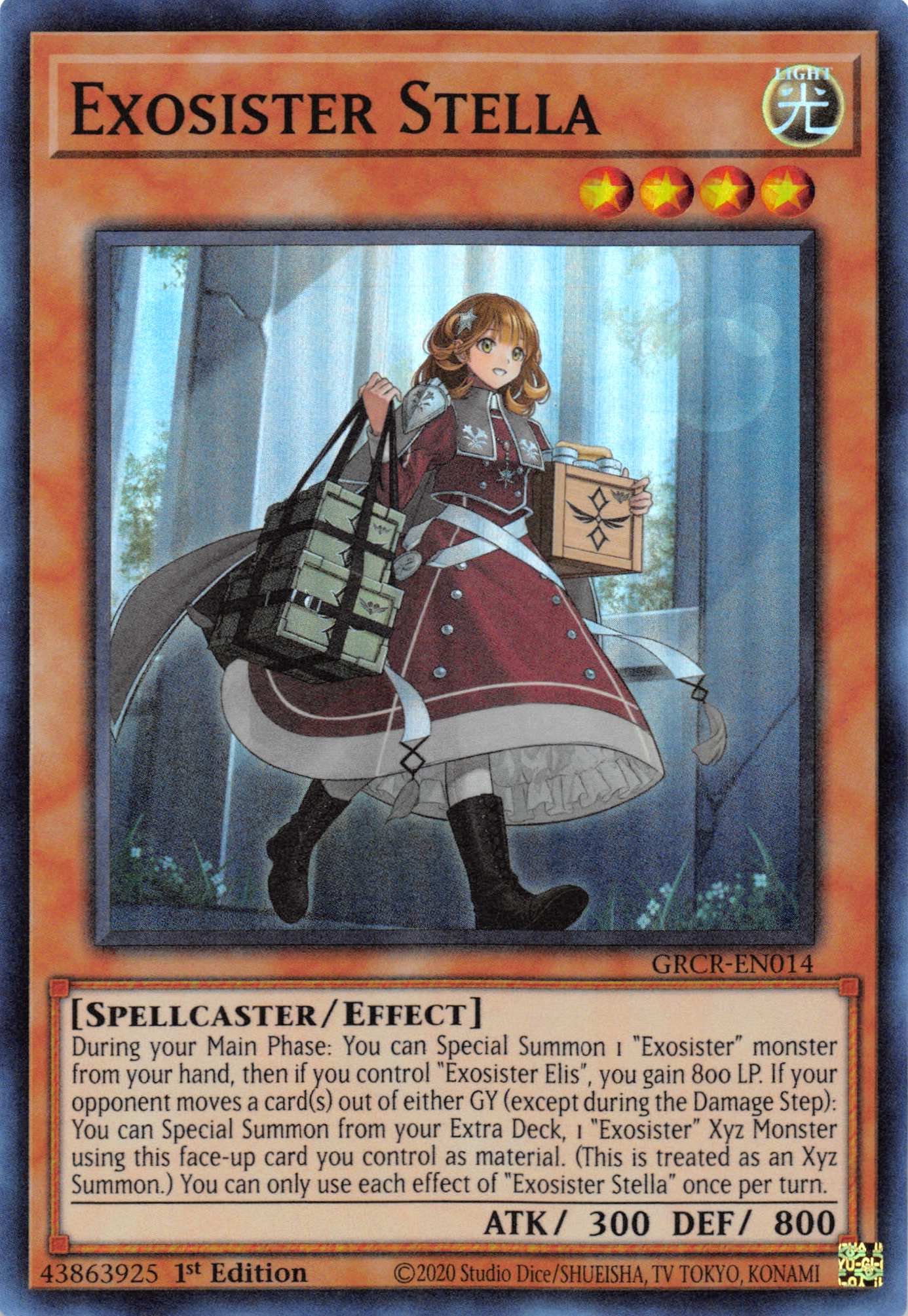 Exosister Stella [GRCR-EN014] Super Rare | Exor Games Bridgewater