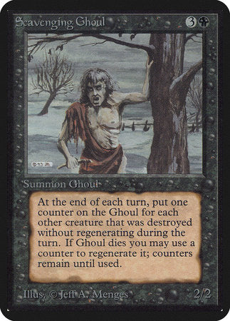 Scavenging Ghoul [Limited Edition Alpha] | Exor Games Bridgewater