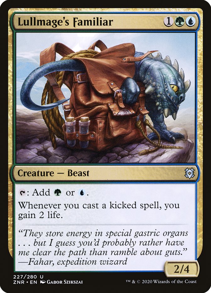Lullmage's Familiar [Zendikar Rising] | Exor Games Bridgewater