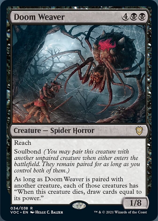 Doom Weaver [Innistrad: Crimson Vow Commander] | Exor Games Bridgewater