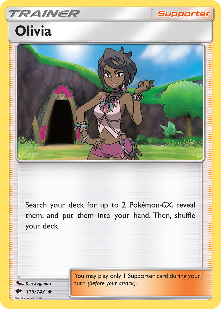 Olivia (119/147) [Sun & Moon: Burning Shadows] | Exor Games Bridgewater