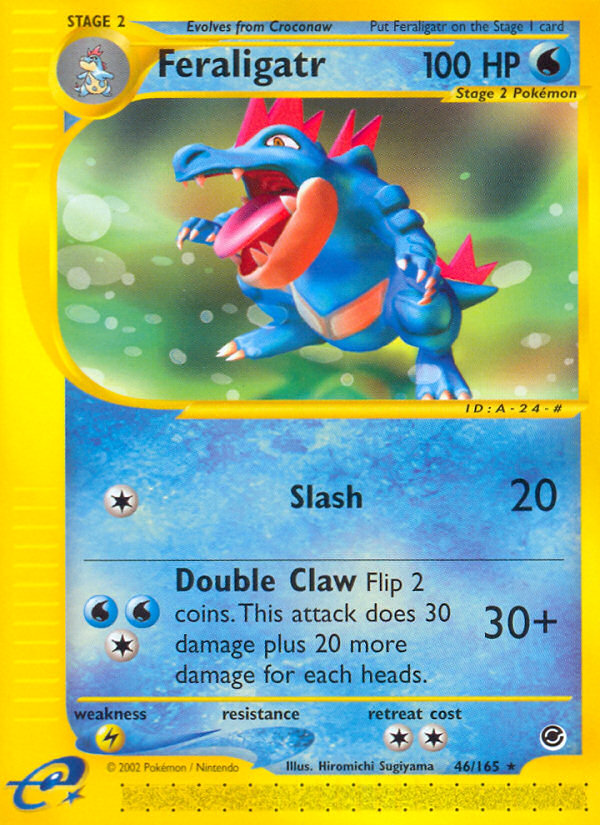 Feraligatr (46/165) [Expedition: Base Set] | Exor Games Bridgewater